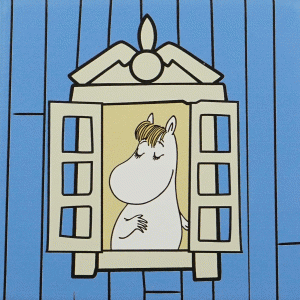 CST4MO01 Coasters Individual Ceramic - Moomin Snork Maiden